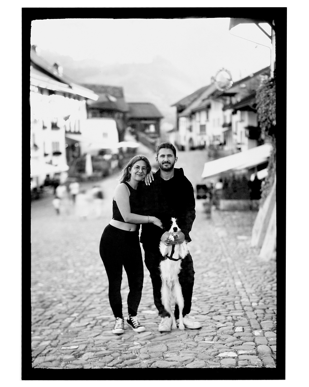 Couple et chien