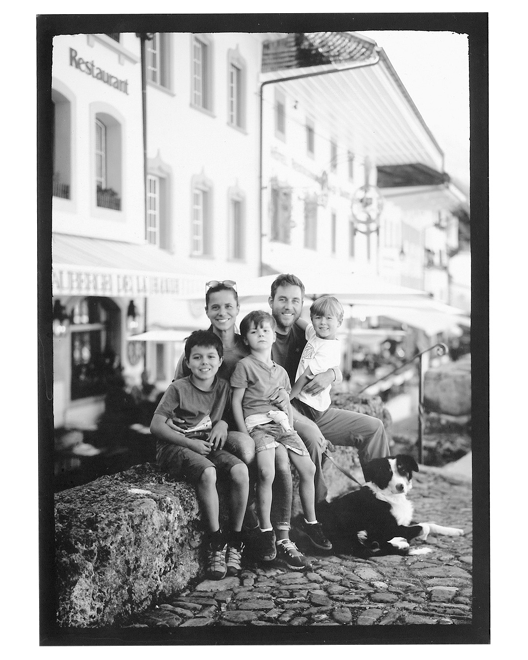 En famille à Gruyères